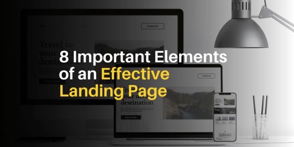8 important elements of an effective landing page